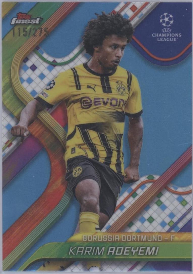 Karim Adeyemi [Sky Blue Refractor] #22