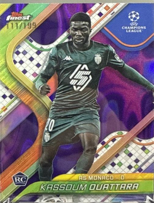 Kassoum Ouattara [Purple Lava Refractor] #98