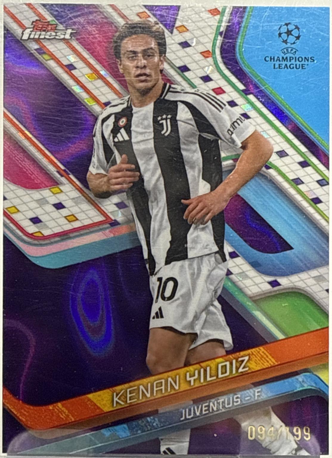 Kenan Yildiz [Purple Lava Refractor] #90