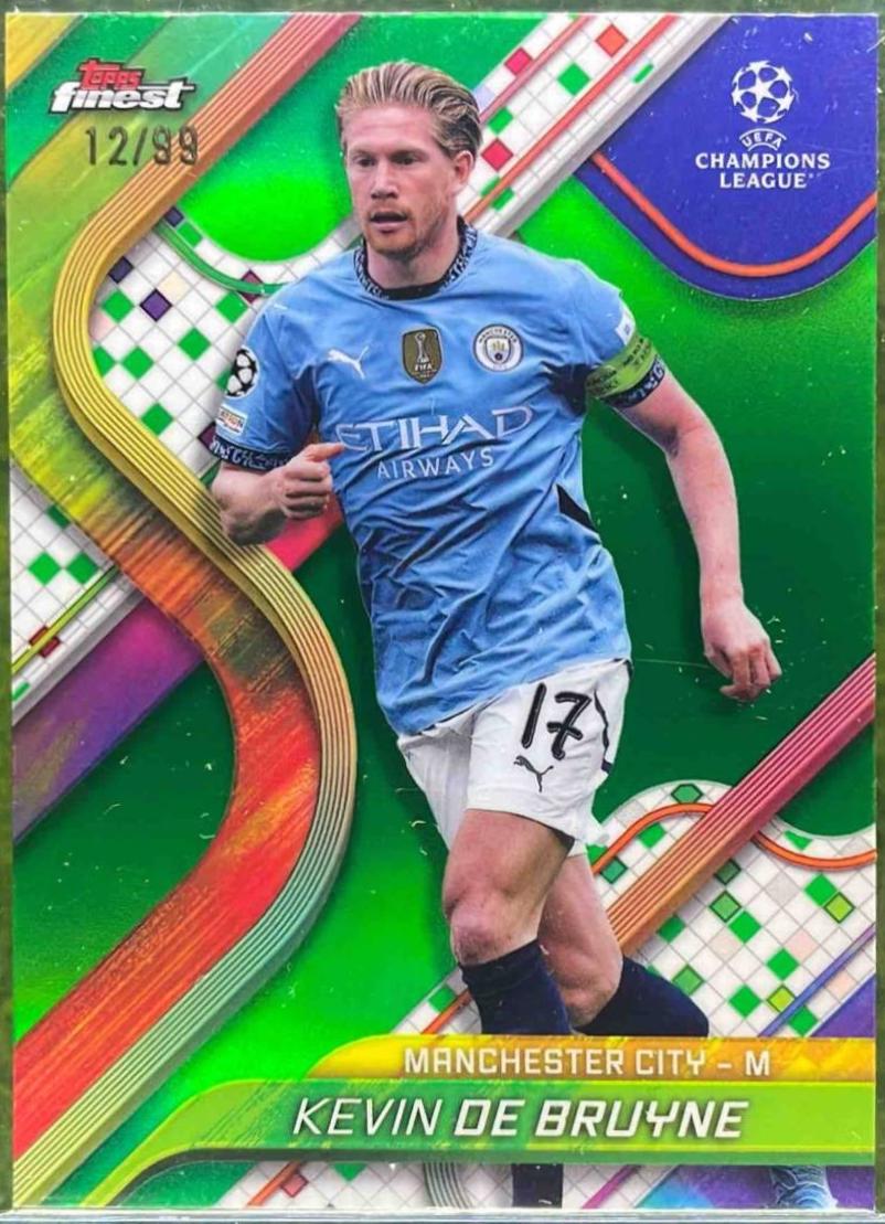 Kevin De Bruyne [Green Refractor] #17