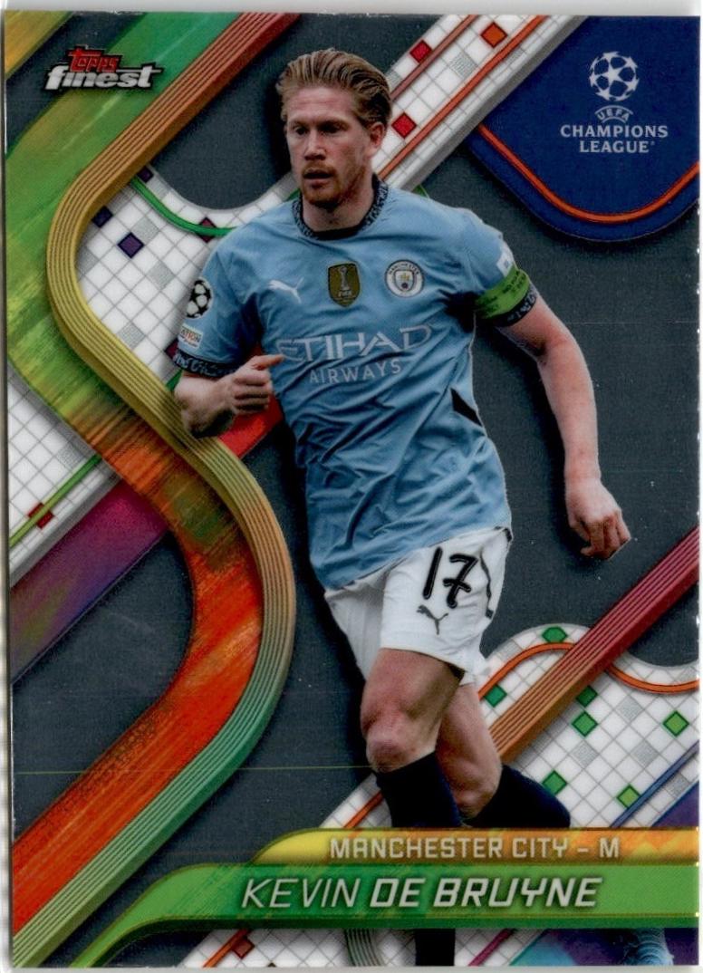 Kevin De Bruyne [Orange Refractor] #17