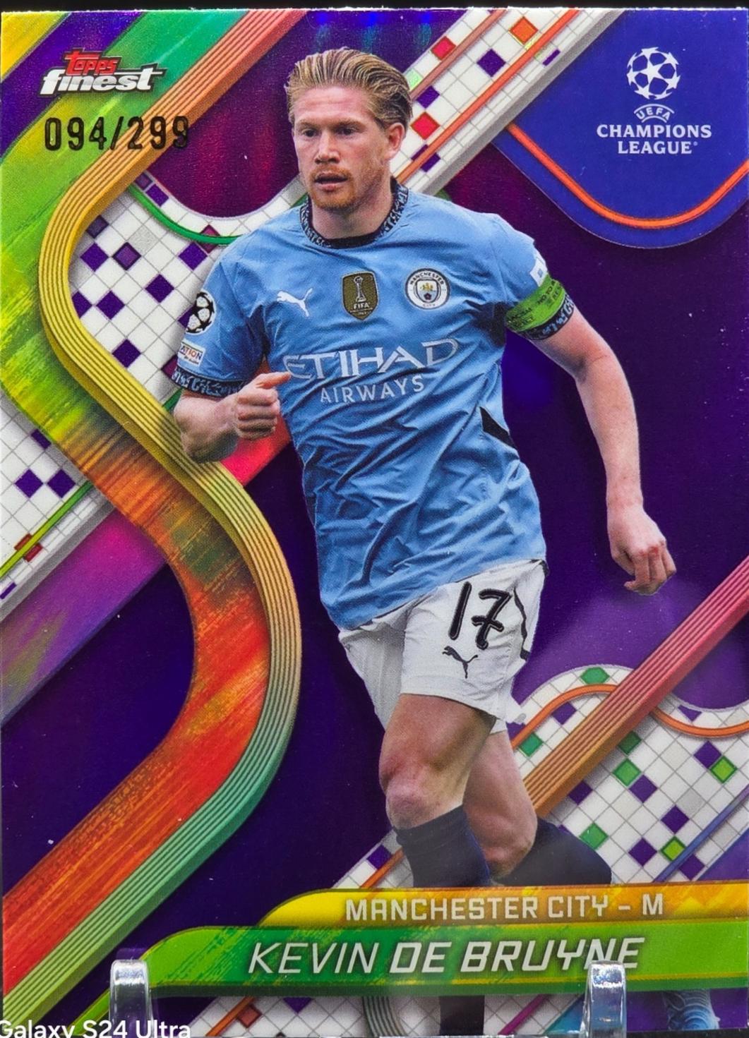 Kevin De Bruyne [Purple Refractor] #17