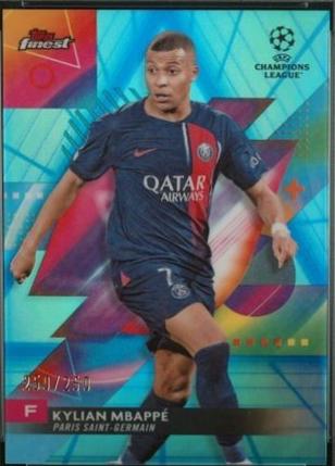 Kylian Mbappe [Blue Refractor] #9