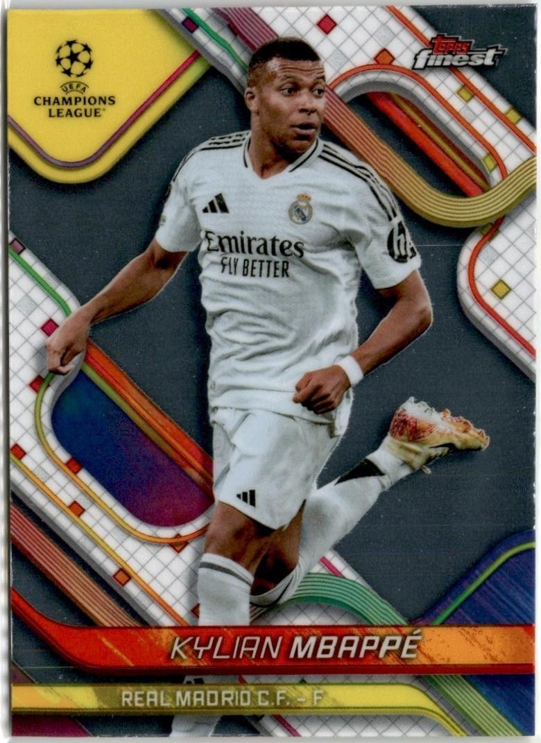 Kylian Mbappe [Orange Refractor] #9