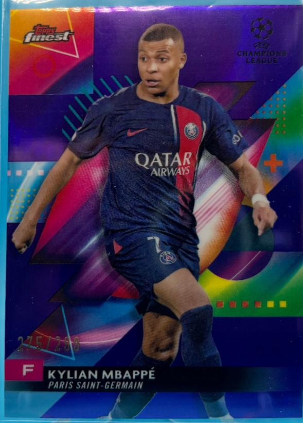 Kylian Mbappe [Purple Refractor] #9