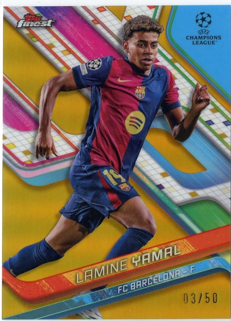 Lamine Yamal [Gold Refractor] #99