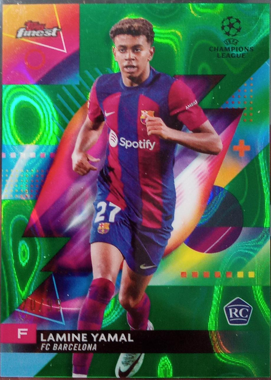 Lamine Yamal [Green Lava Refractor] #99