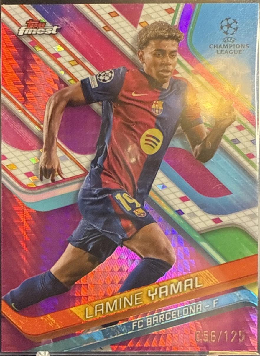 Lamine Yamal [Pink Prism Refractor] #99