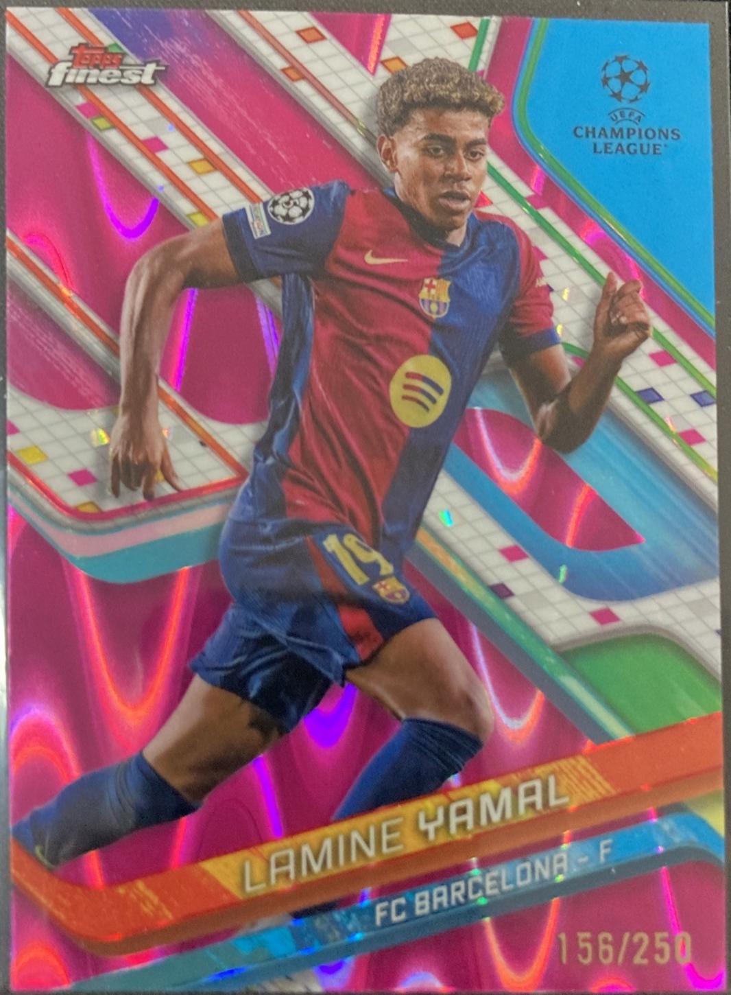 Lamine Yamal [Pink Raywave Refractor] #99