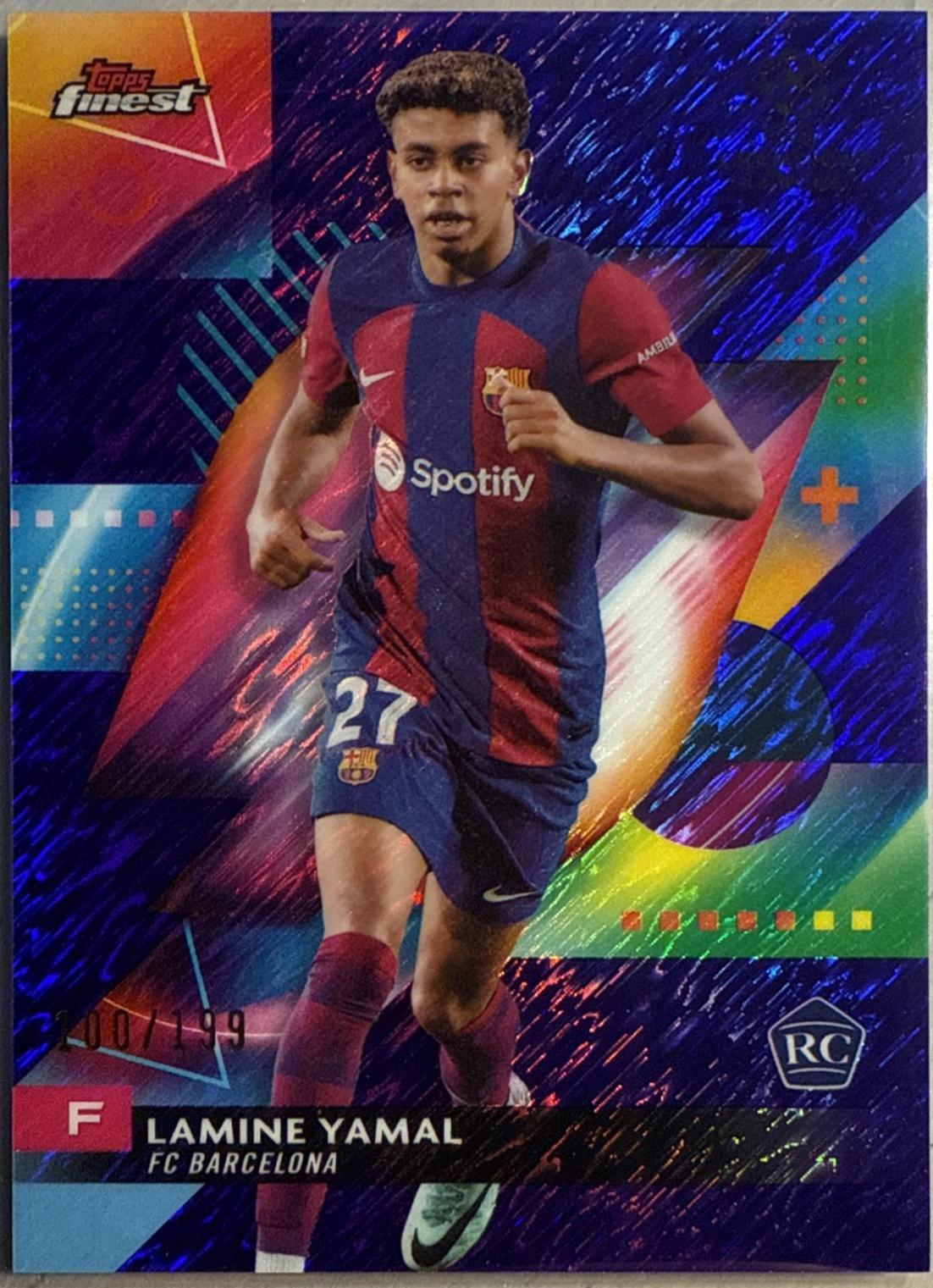 Lamine Yamal [Purple Lava Refractor] #99