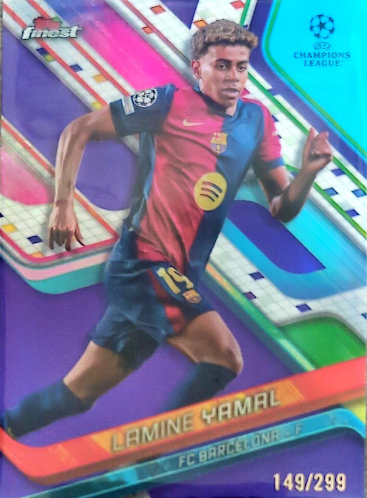 Lamine Yamal [Purple Refractor] #99