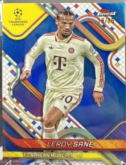 Leroy Sane [Blue Refractor] #79
