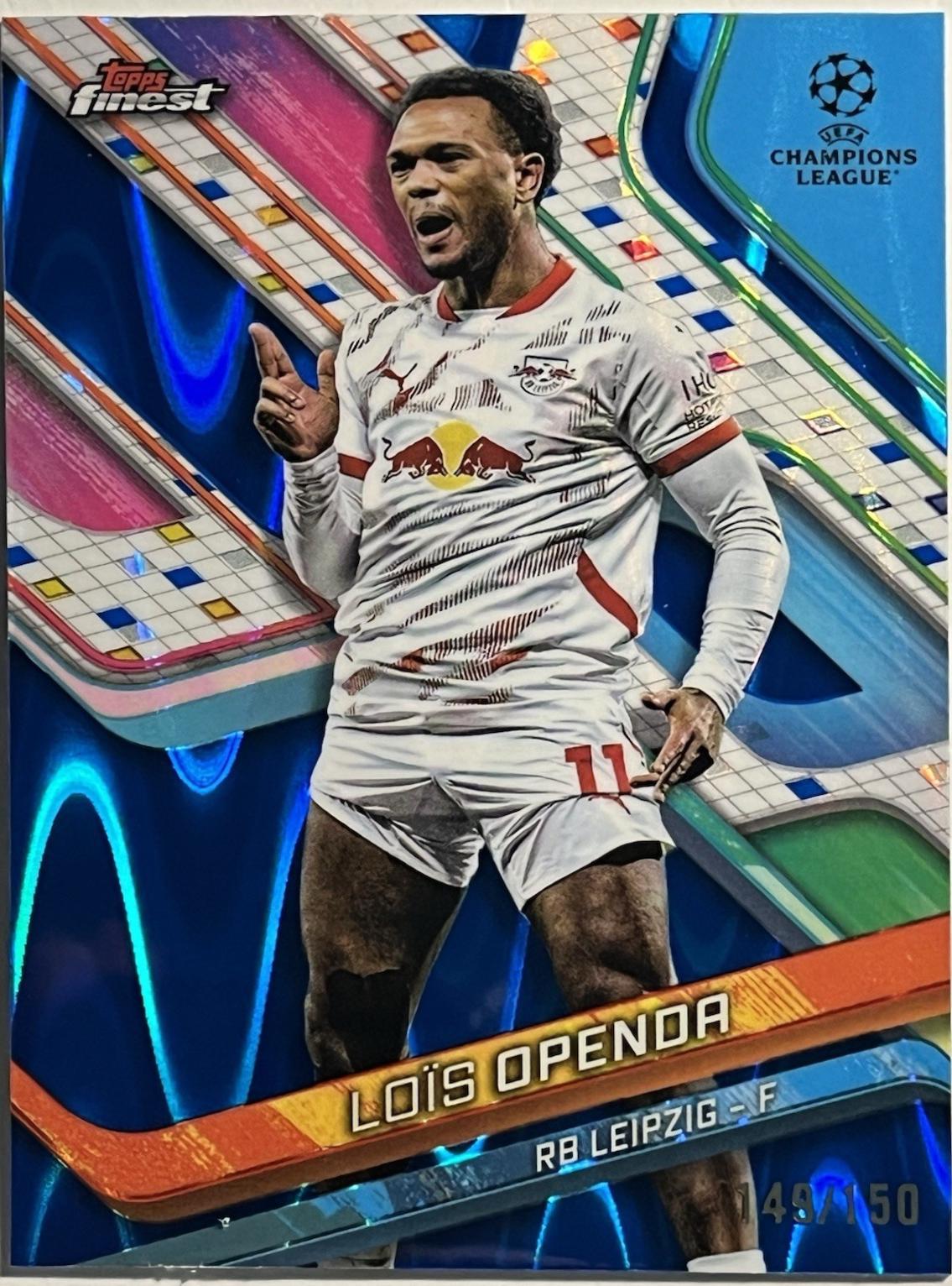 Lois Openda [Blue Raywave Refractor] #25