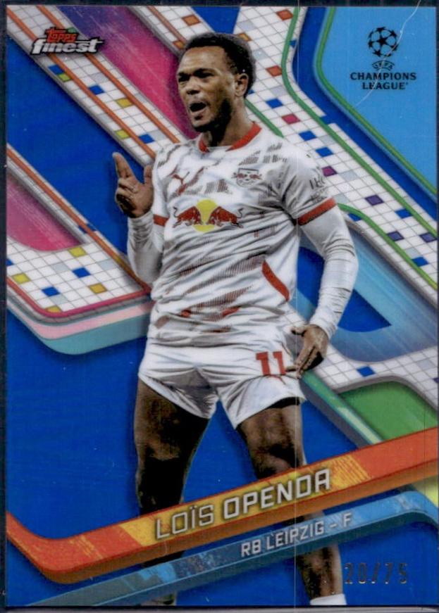Lois Openda [Blue Refractor] #25