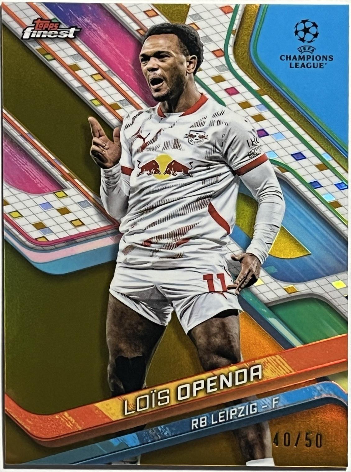 Lois Openda [Gold Refractor] #25