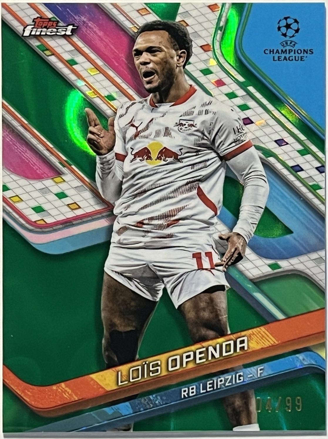 Lois Openda [Green Lava Refractor] #25