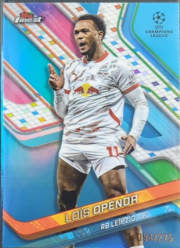 Lois Openda [Sky Blue Refractor] #25