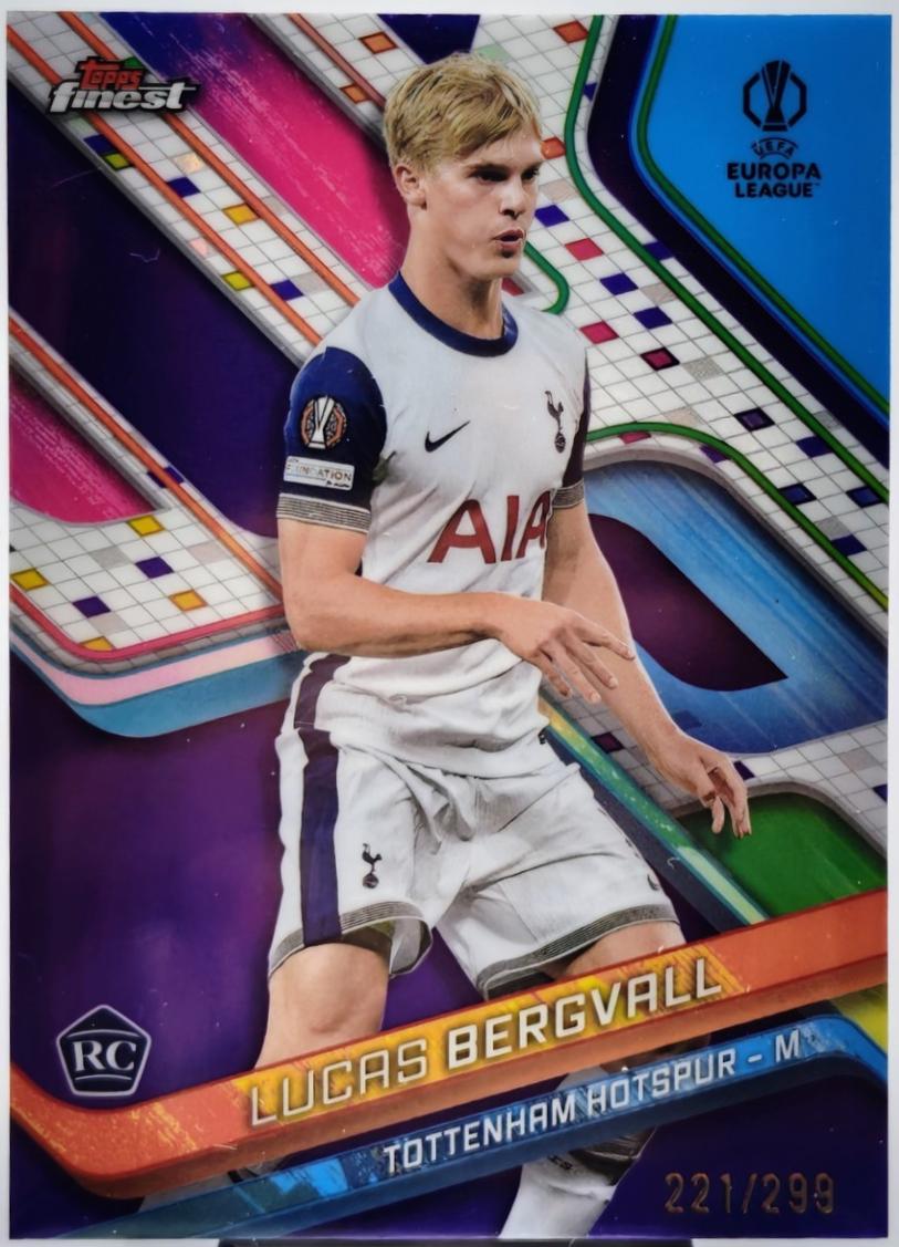Lucas Bergvall [Purple Refractor] #15