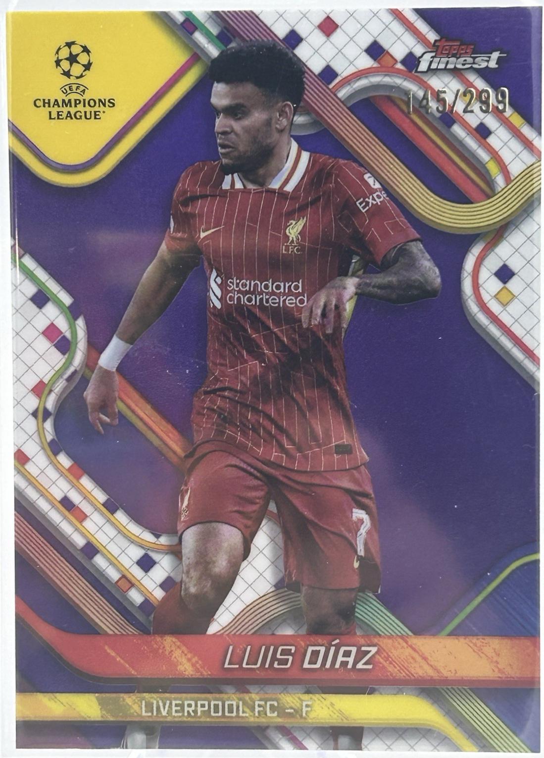 Luis Diaz [Purple Refractor] #14