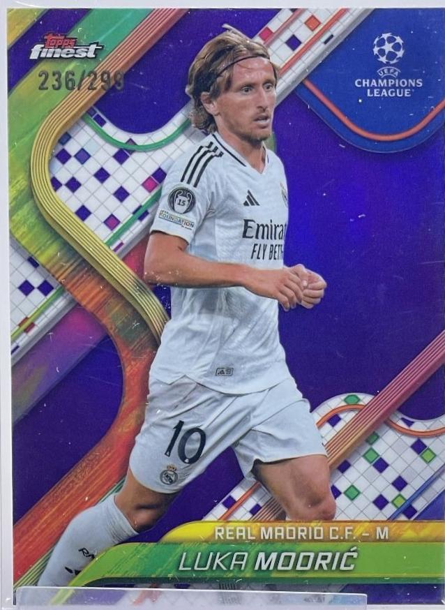 Luka Modric [Purple Refractor] #10