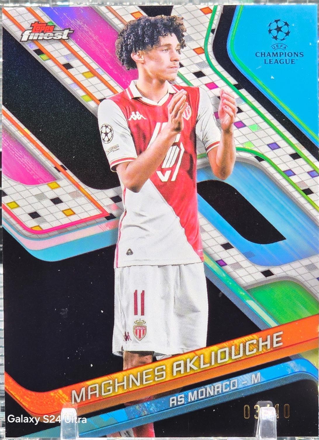 Maghnes Akliouche [Black Refractor] #115