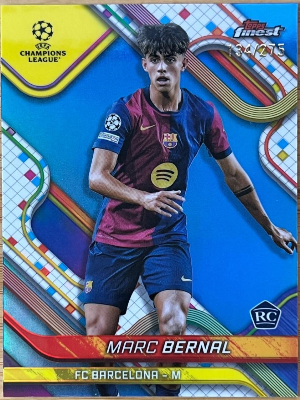 Marc Bernal [Sky Blue Refractor] #93