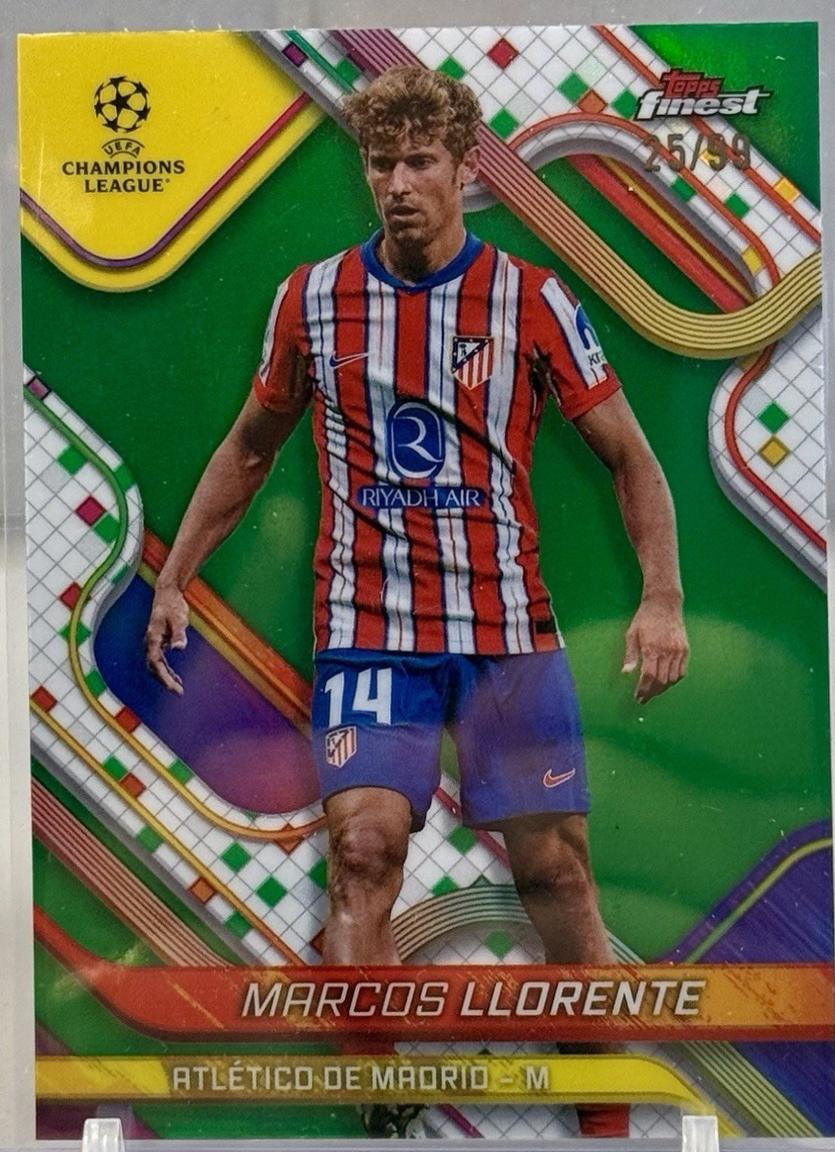 Marcos Llorente [Green Refractor] #127