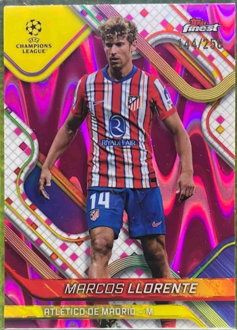 Marcos Llorente [Pink Raywave Refractor] #127