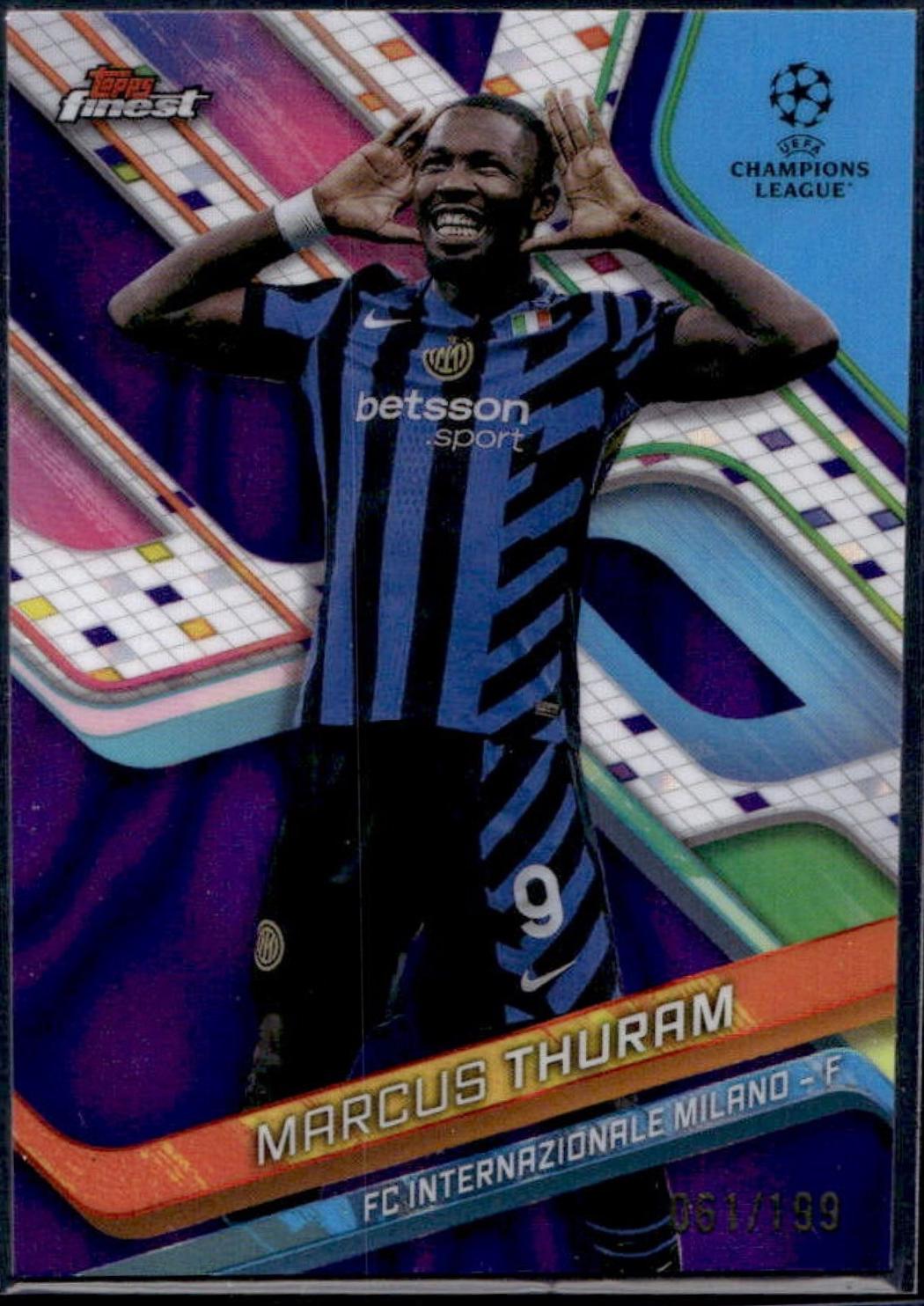 Marcus Thuram [Purple Lava Refractor] #4