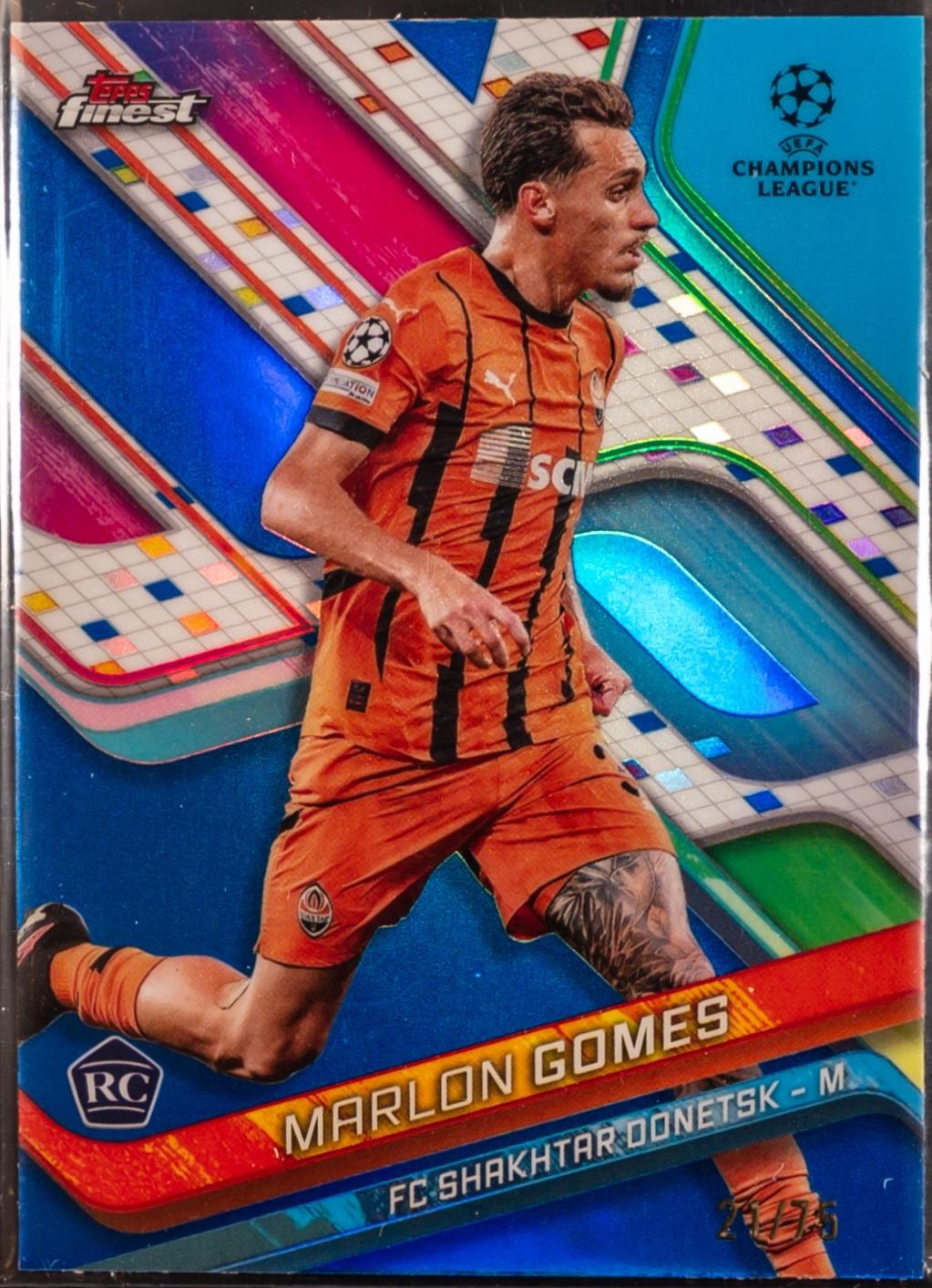 Marlon Gomes [Blue Refractor] #52