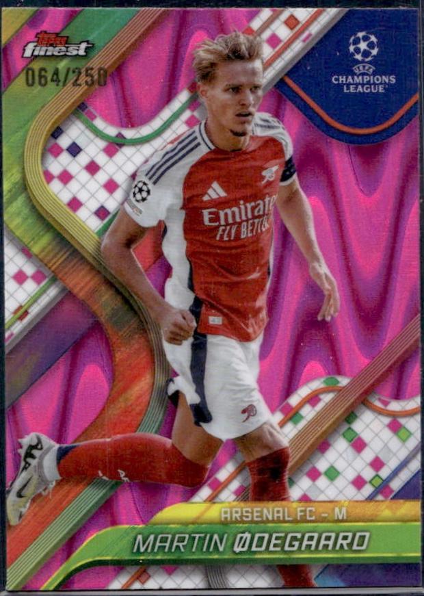 Martin Odegaard [Pink Raywave Refractor] #8