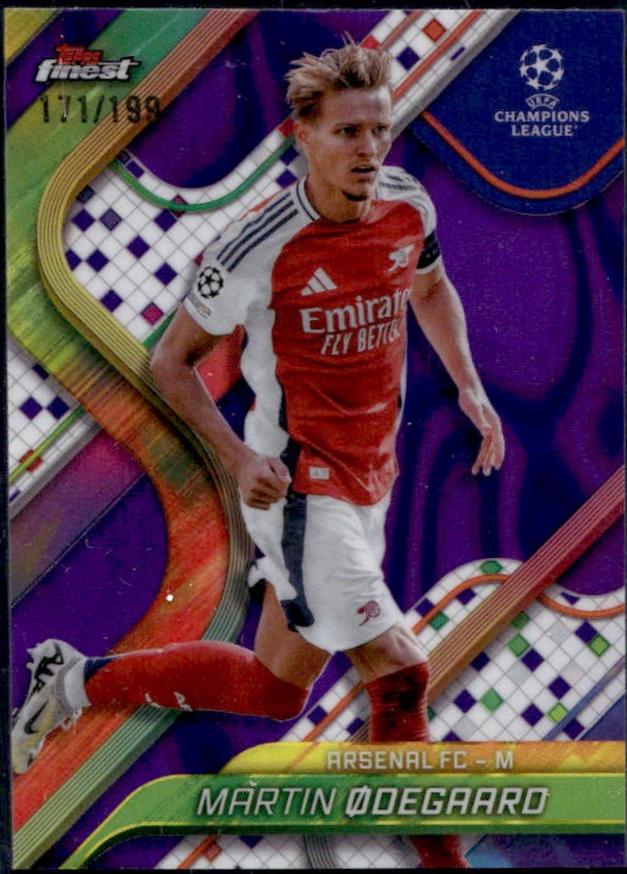 Martin Odegaard [Purple Lava Refractor] #8