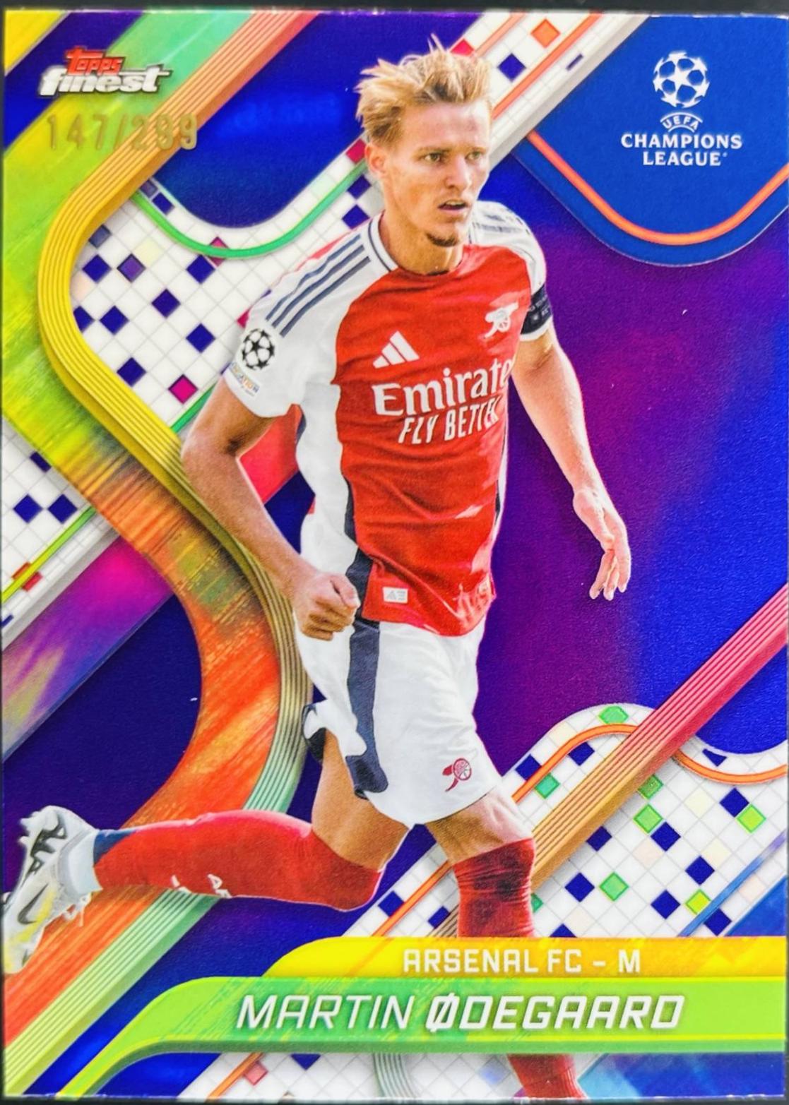 Martin Odegaard [Purple Refractor] #8