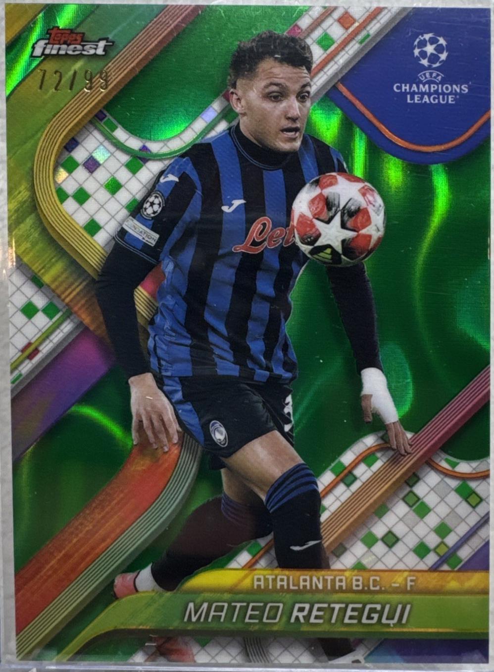 Mateo Retegui [Green Lava Refractor] #57
