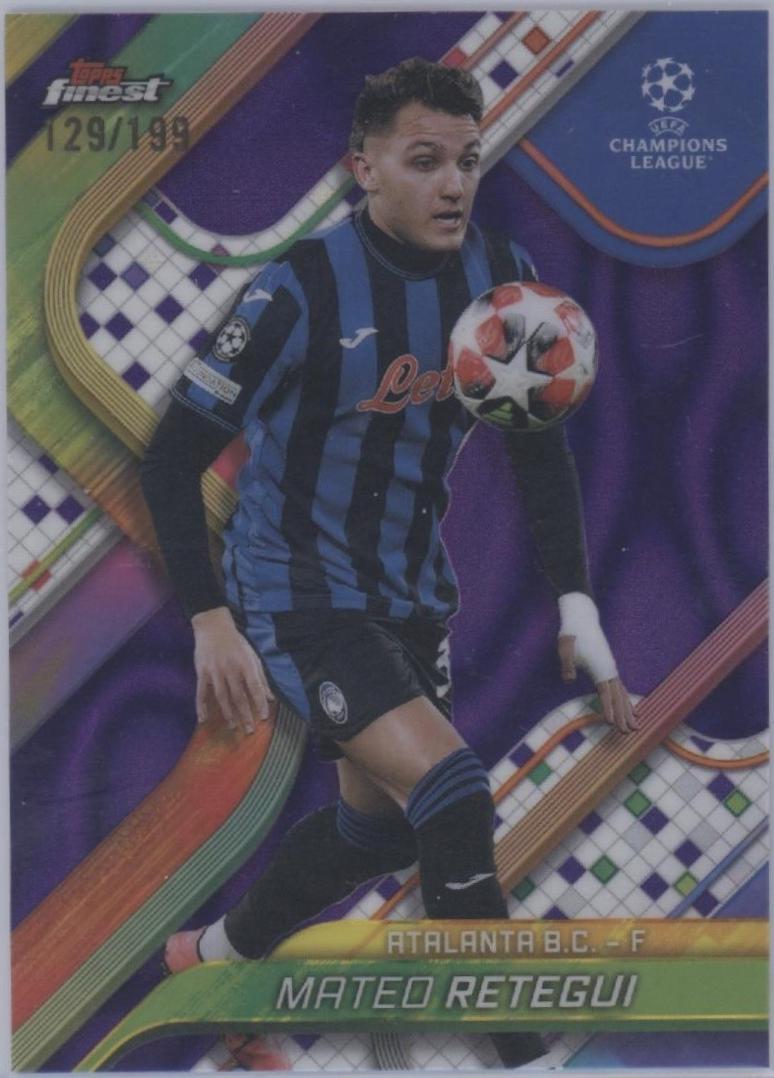 Mateo Retegui [Purple Lava Refractor] #57
