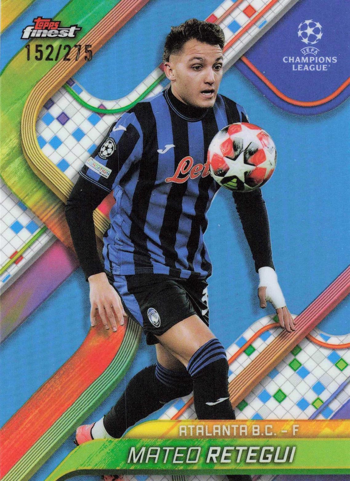 Mateo Retegui [Sky Blue Refractor] #57