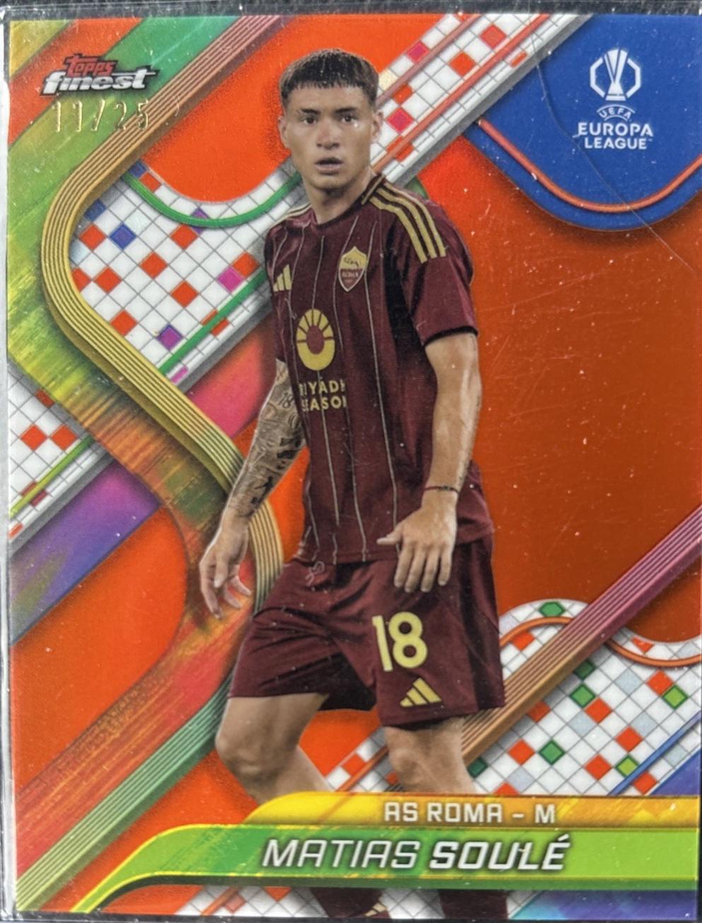 Matias Soule [Orange Refractor] #37