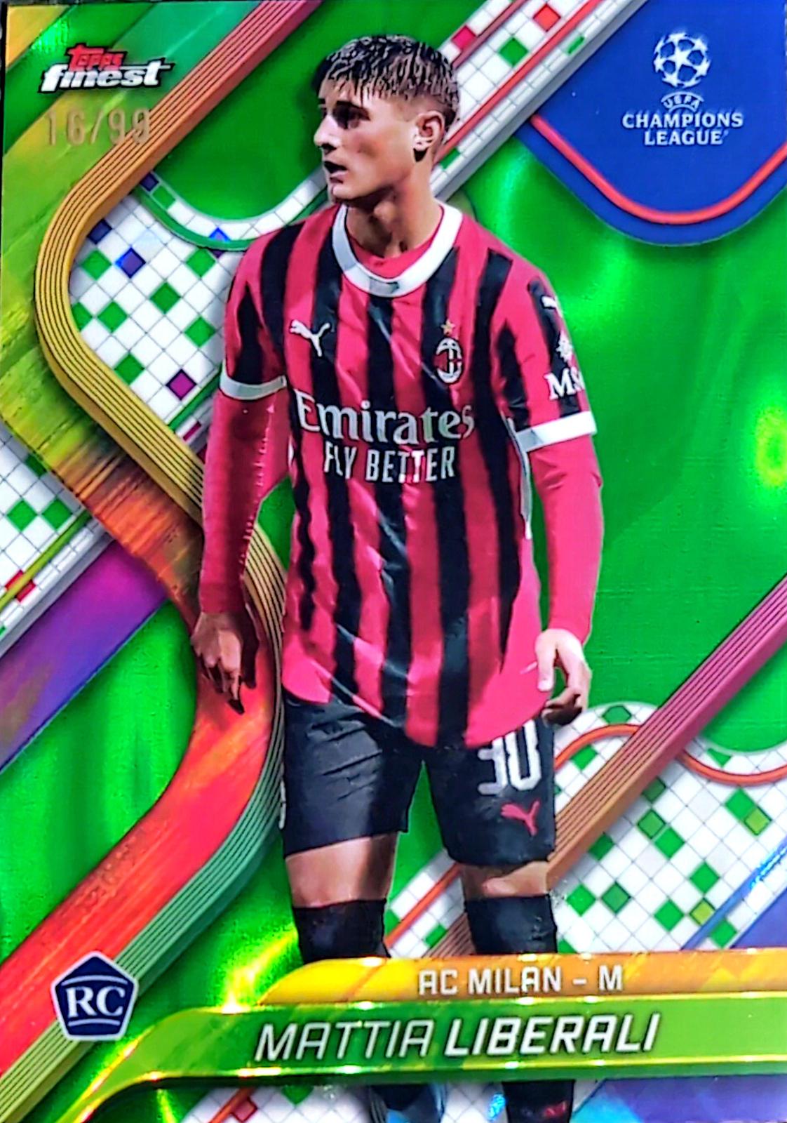 Mattia Liberali [Green Lava Refractor] #78