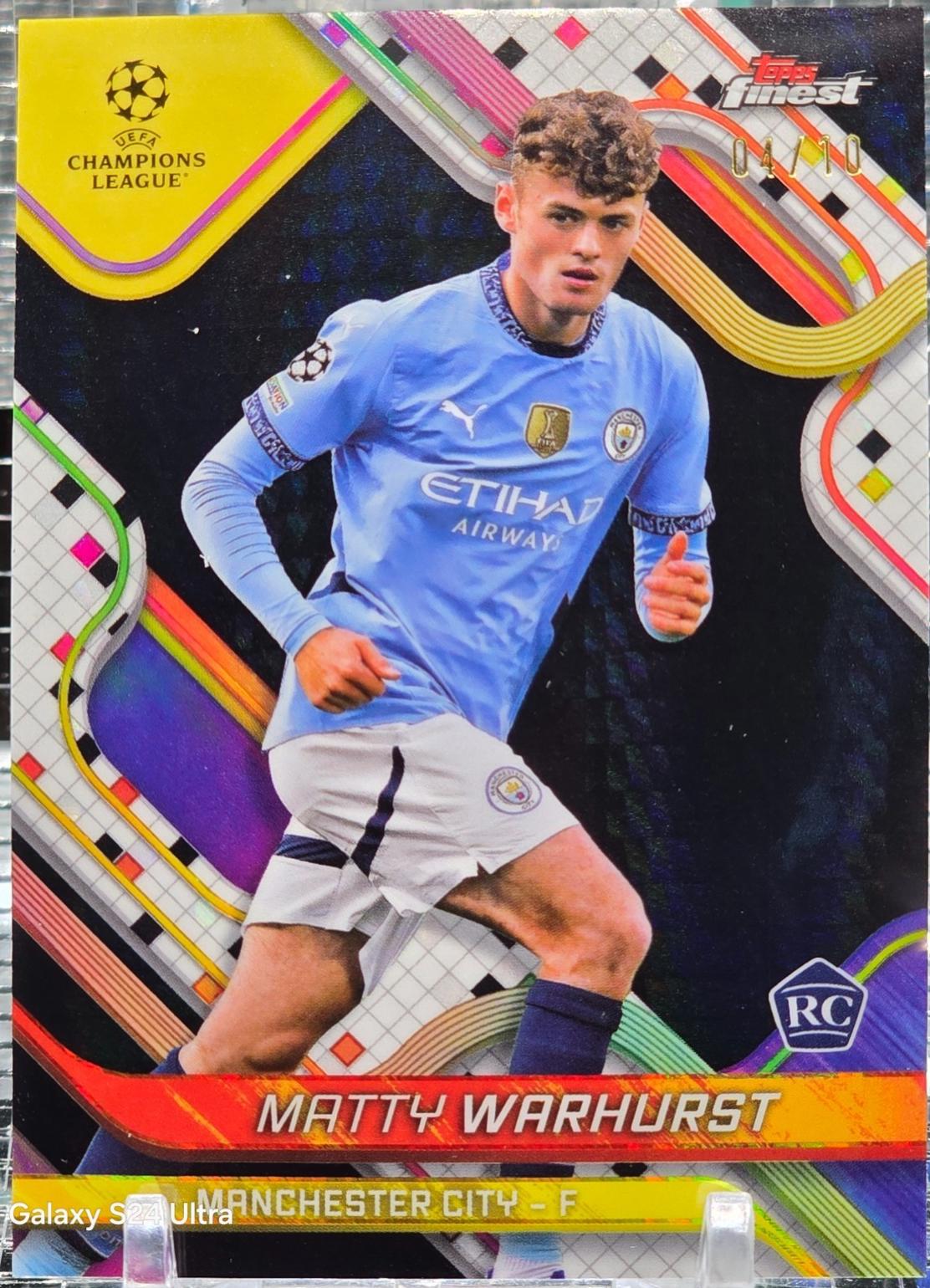 Matty Warhurst [Black Refractor] #31