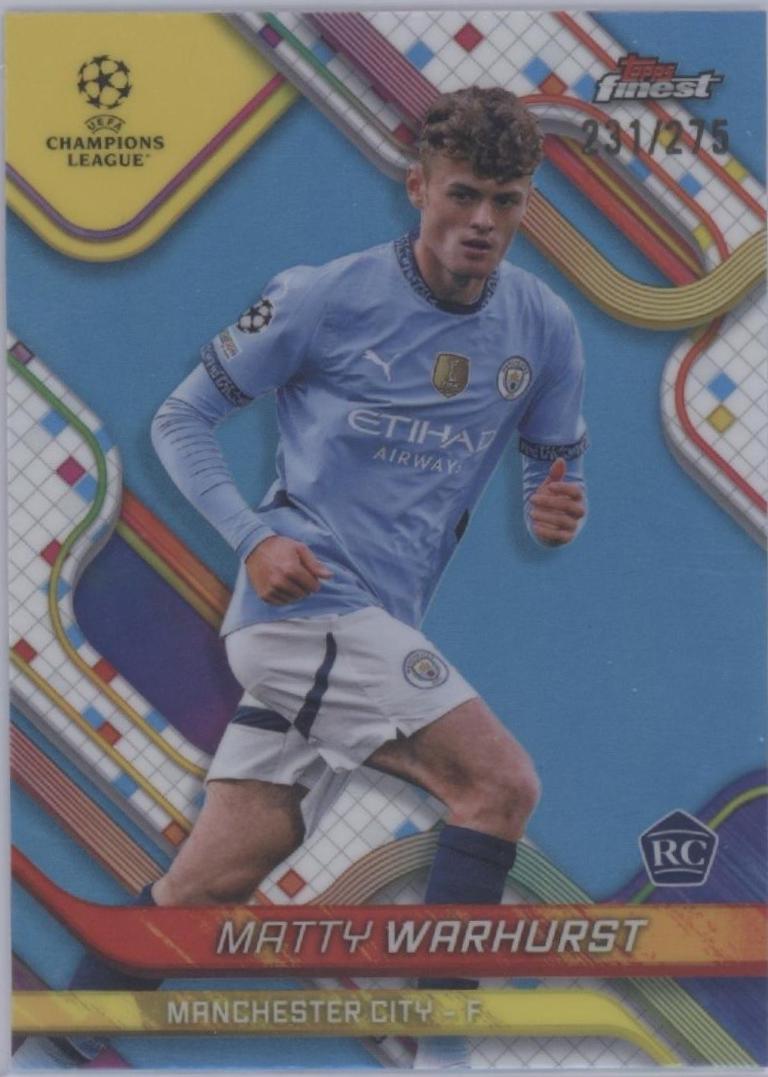 Matty Warhurst [Sky Blue Refractor] #31