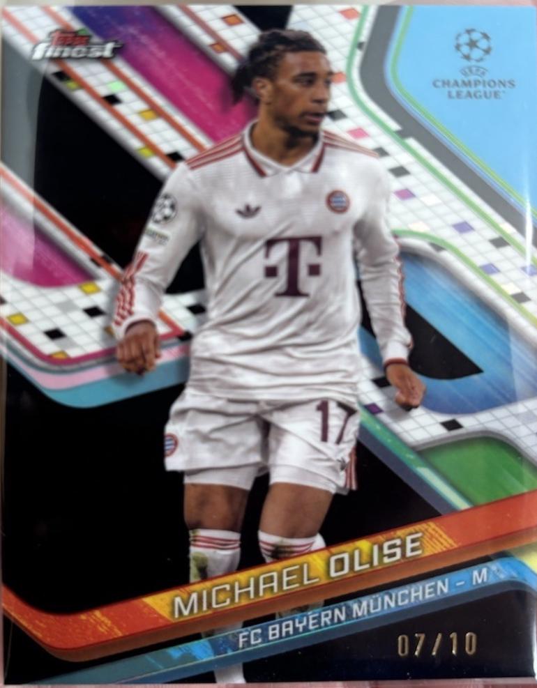 Michael Olise [Black Refractor] #130