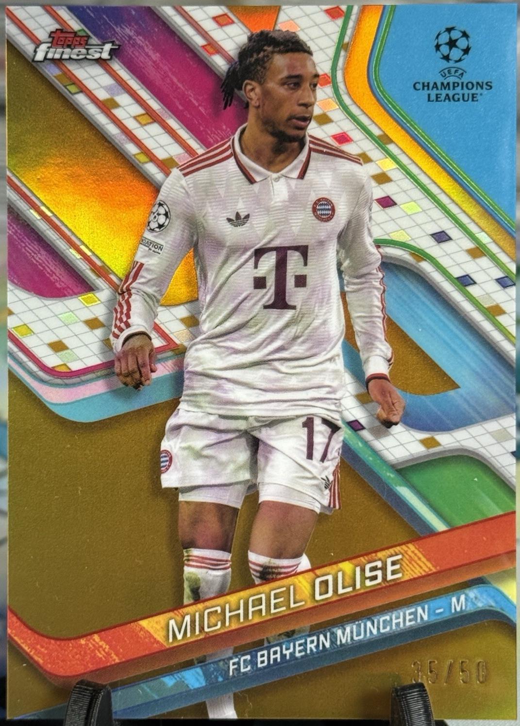 Michael Olise [Gold Refractor] #130