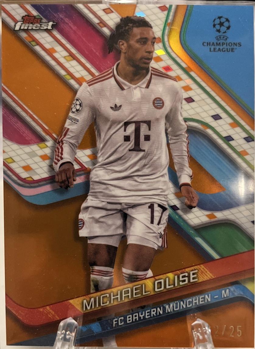 Michael Olise [Orange Refractor] #130