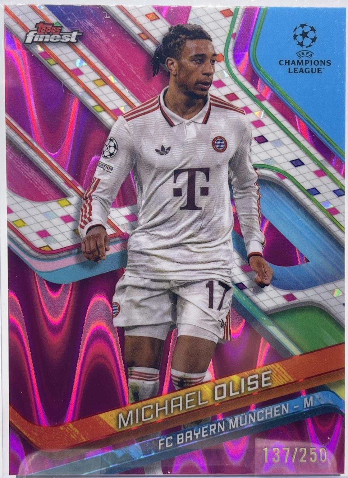 Michael Olise [Pink Raywave Refractor] #130