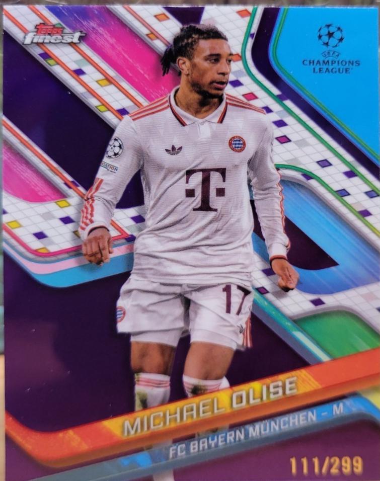 Michael Olise [Purple Refractor] #130