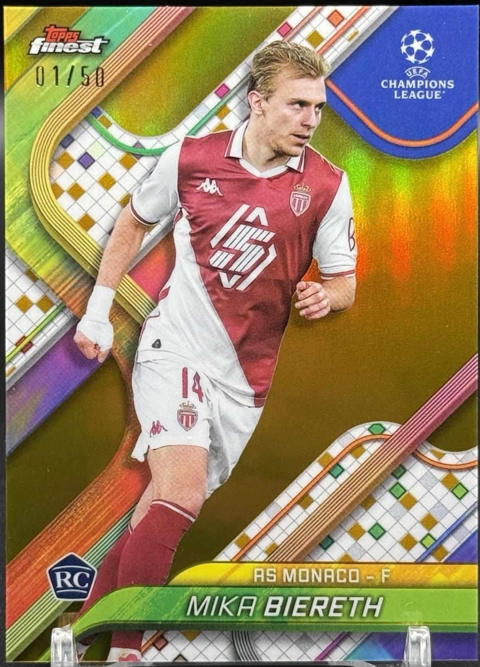 Mika Biereth [Gold Refractor] #113