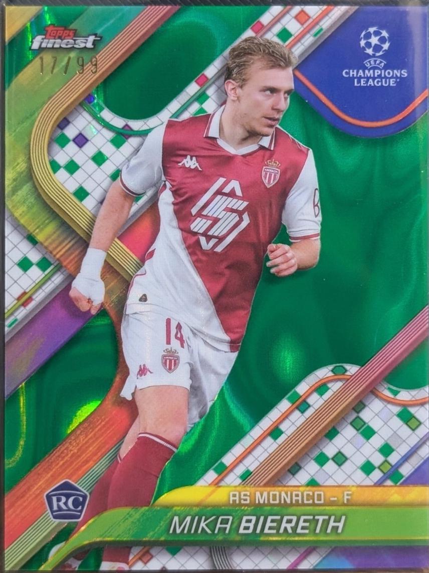 Mika Biereth [Green Lava Refractor] #113