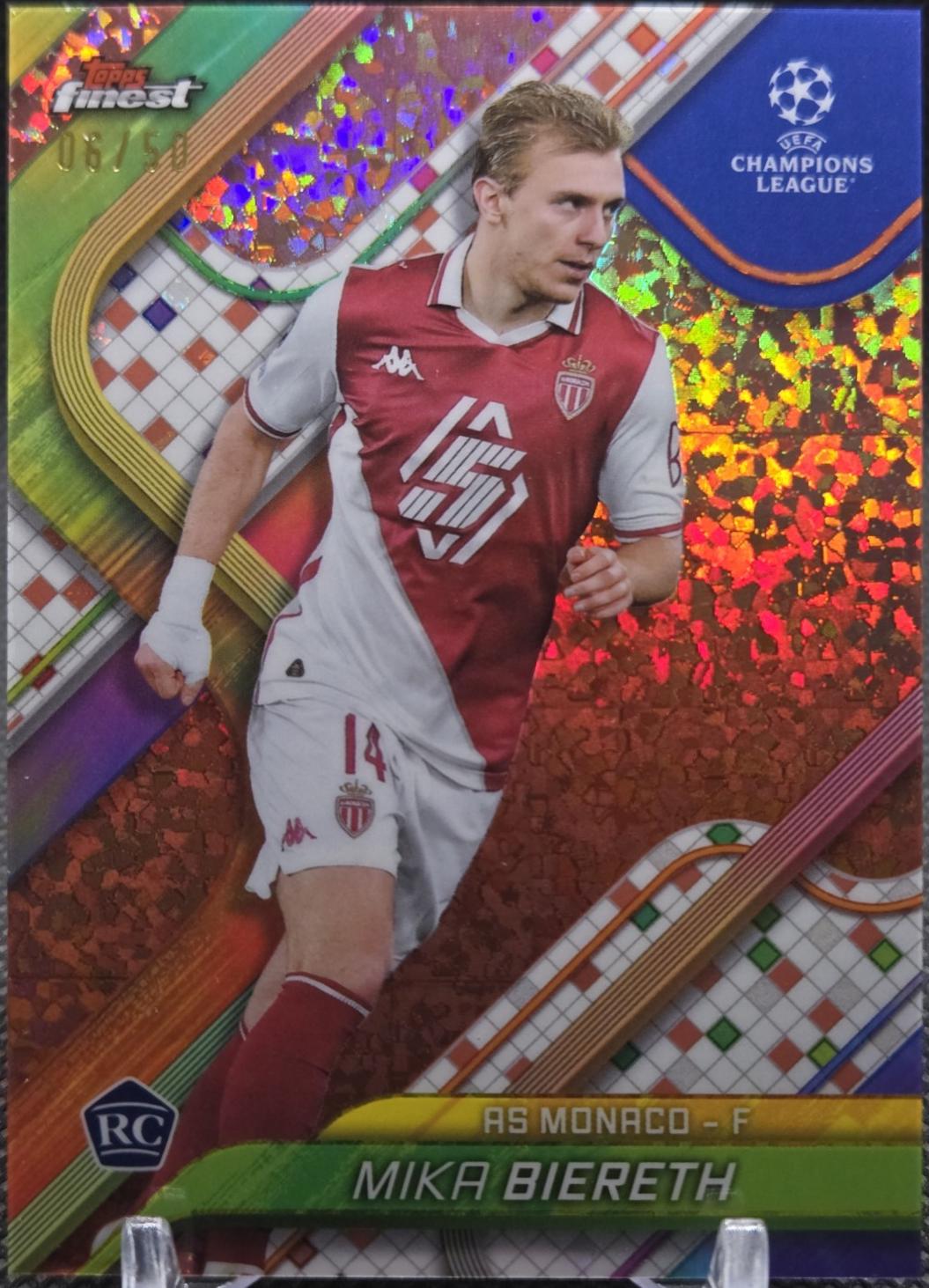 Mika Biereth [Rose Gold Mini-Diamond Refractor] #113