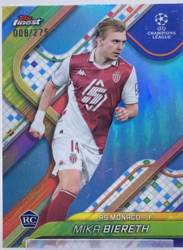 Mika Biereth [Sky Blue Refractor] #113