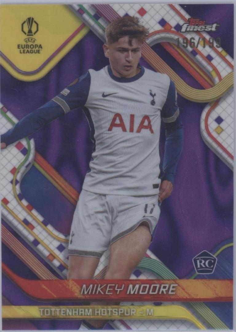 Mikey Moore [Purple Lava Refractor] #59